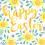 Happy Easter Painted Daffodils Mini Easter Card Single Easter Greeting Cards 1