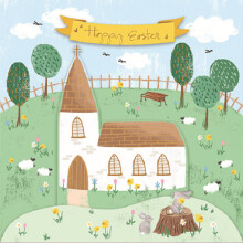 Blessed & Joyful Pop Up Embellished Easter Card Talking Pictures Greeting Cards