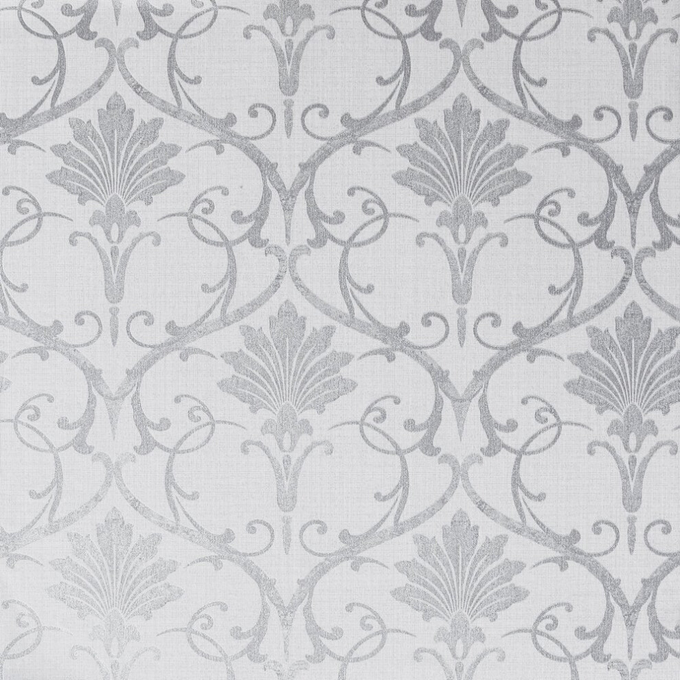 Arthouse Artistick Devine Damask Grey Self Adhesive Wallpaper 300217