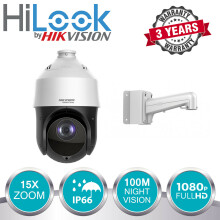 (Corner Bracket) Hilook PTZ Camera 2MP 1080P 15X Zoom PTZ TVI 100M IR PTZ-T4215I-D