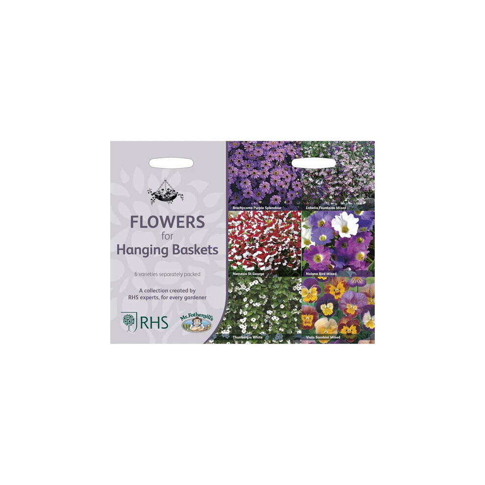 Mr Fothergill's Mr.fothergill's Rhs Grow Your Own Flowers For Hanging Baskets Seeds