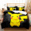 (Pattern 17, King) Pikachu Single Double King Duvet Cover Cartoon 1