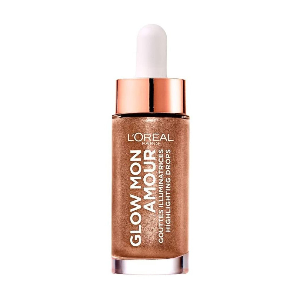 New L’oréal Paris L'orãal Glow Mon Amour Highlighter Drops 03 In Love Bronze