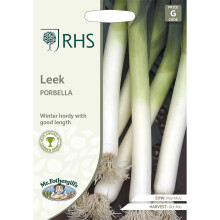Mr.Fothergills's Easy Grow Vegetable Garden Leek Porbella Seeds Packet