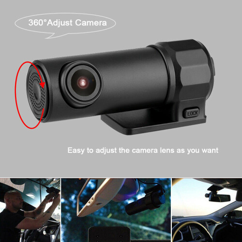 1080P Full HD Len Auto DVR Front WiFi Video Dash Cam Recorder G Sensor 2
