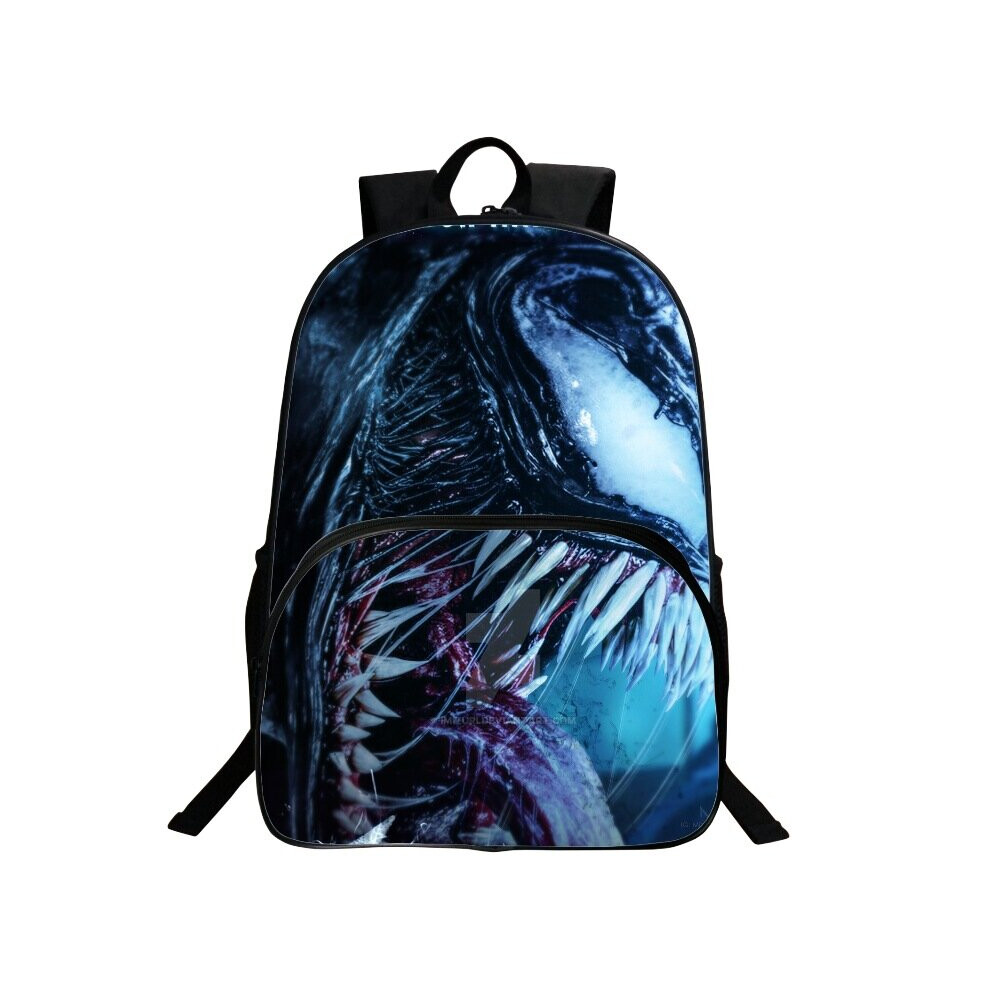(08) Marvel Heroes Venom School Bag Backpack Boys Gift-image-OPC-P8WSQDK-NEW