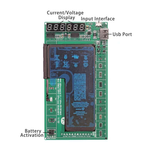 Mijing DC2017 Battery Activation Tool Compatible With iP 6-13 & Watch 1-6 & Android 1