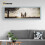 (100x35CM) Panoramic Size Light Grey Picture Frame Wall Art Frames Flat Wooden Effect Poster Frame 1