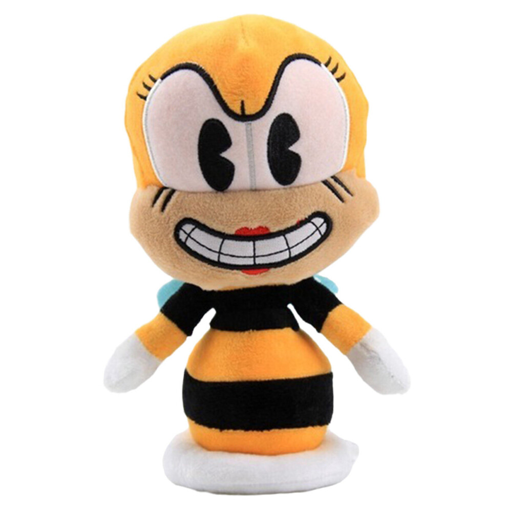 (Rumor Honeybottom) Cuphead Plush Doll Mugman Doll Teddy Soft Toys Puphead Devil Cala Maria Figures Kids