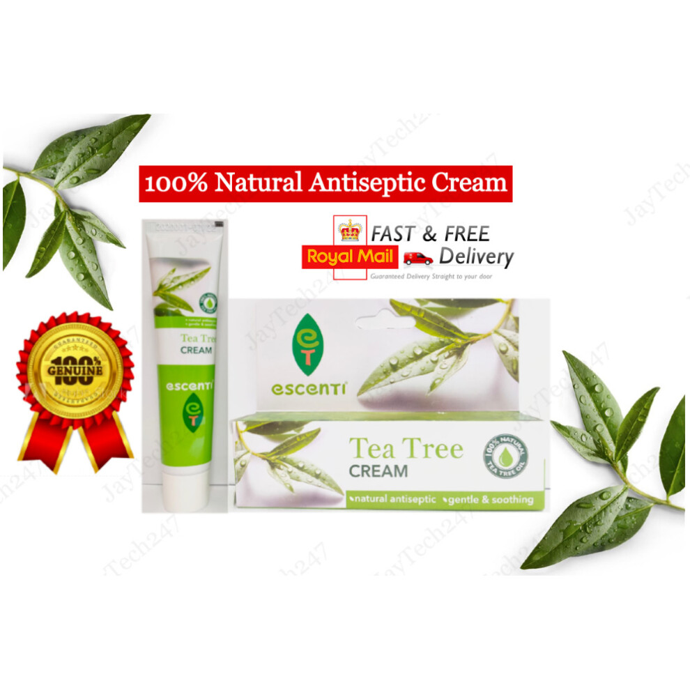Jaytech Cream 100% Pure Essential Tea Tree Antiseptic 28G Anti Bacterial