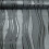 Charcoal Grey Black Glitter Textured Wallpaper Vinyl Wave Stripe 2
