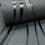 Charcoal Grey Black Glitter Textured Wallpaper Vinyl Wave Stripe 3
