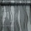 Charcoal Grey Black Glitter Textured Wallpaper Vinyl Wave Stripe 1