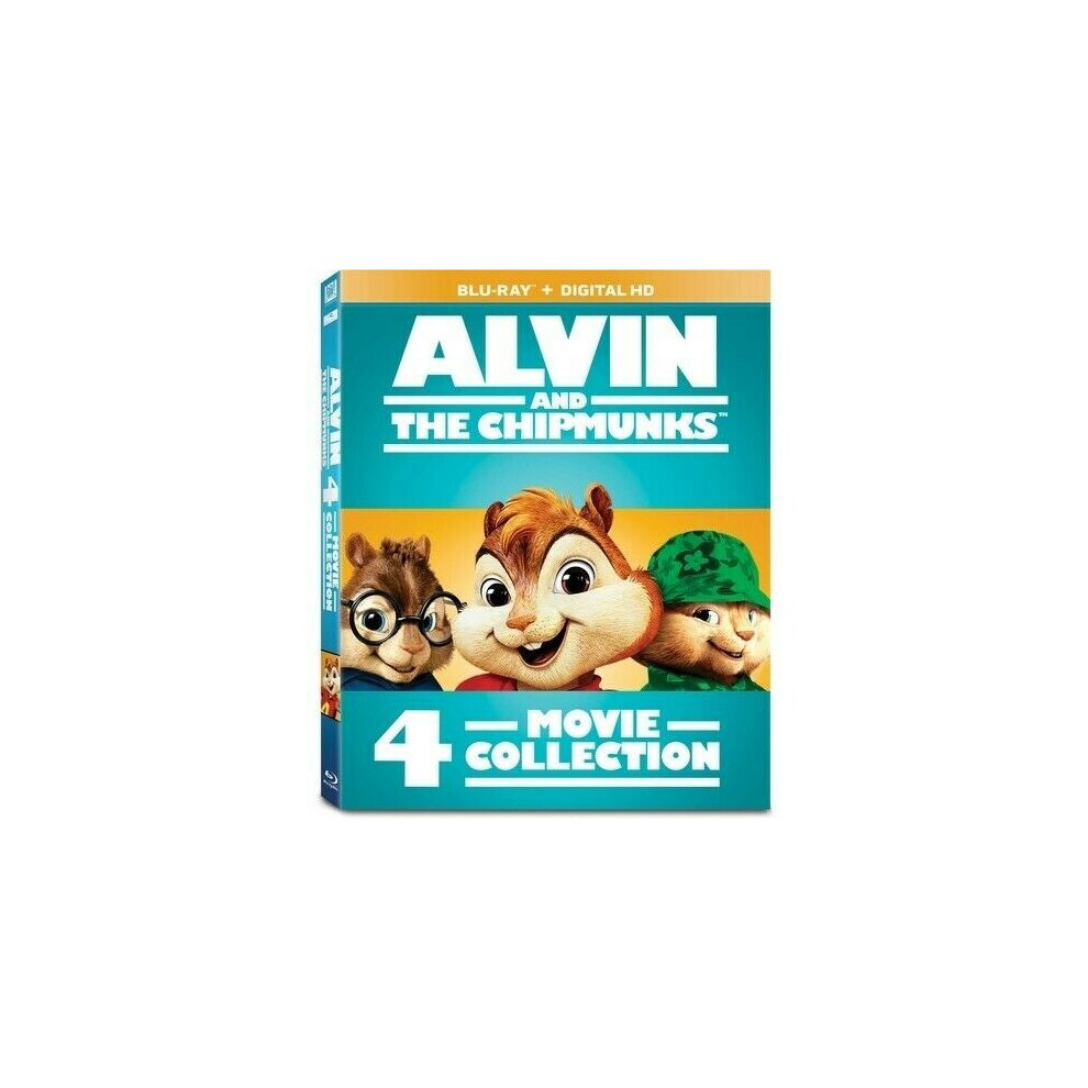 Alvin and the Chipmunks 4-Movie Collecti Blu-ray Region 2