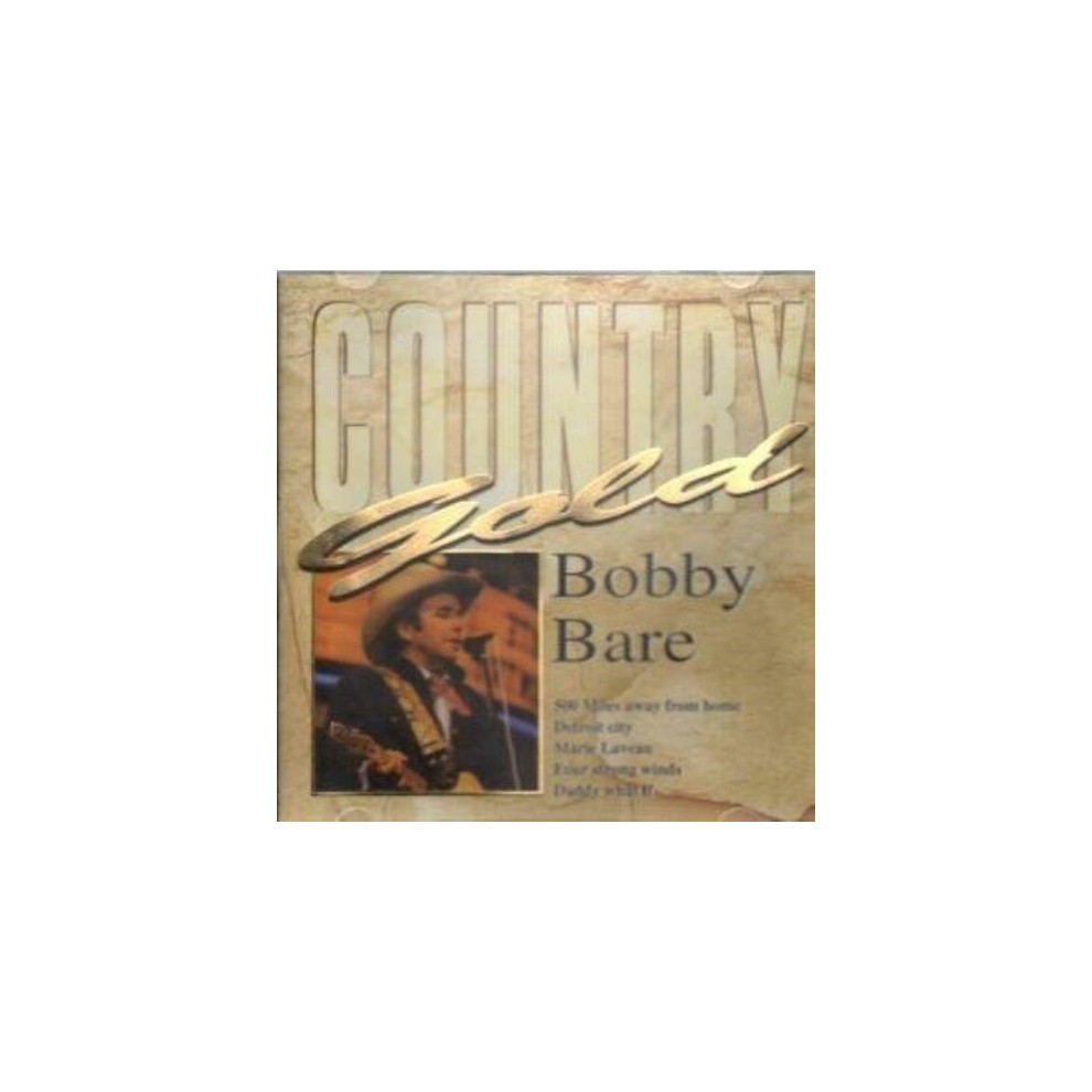 Cd Gold Bobby Bare Bare Bobbycountry