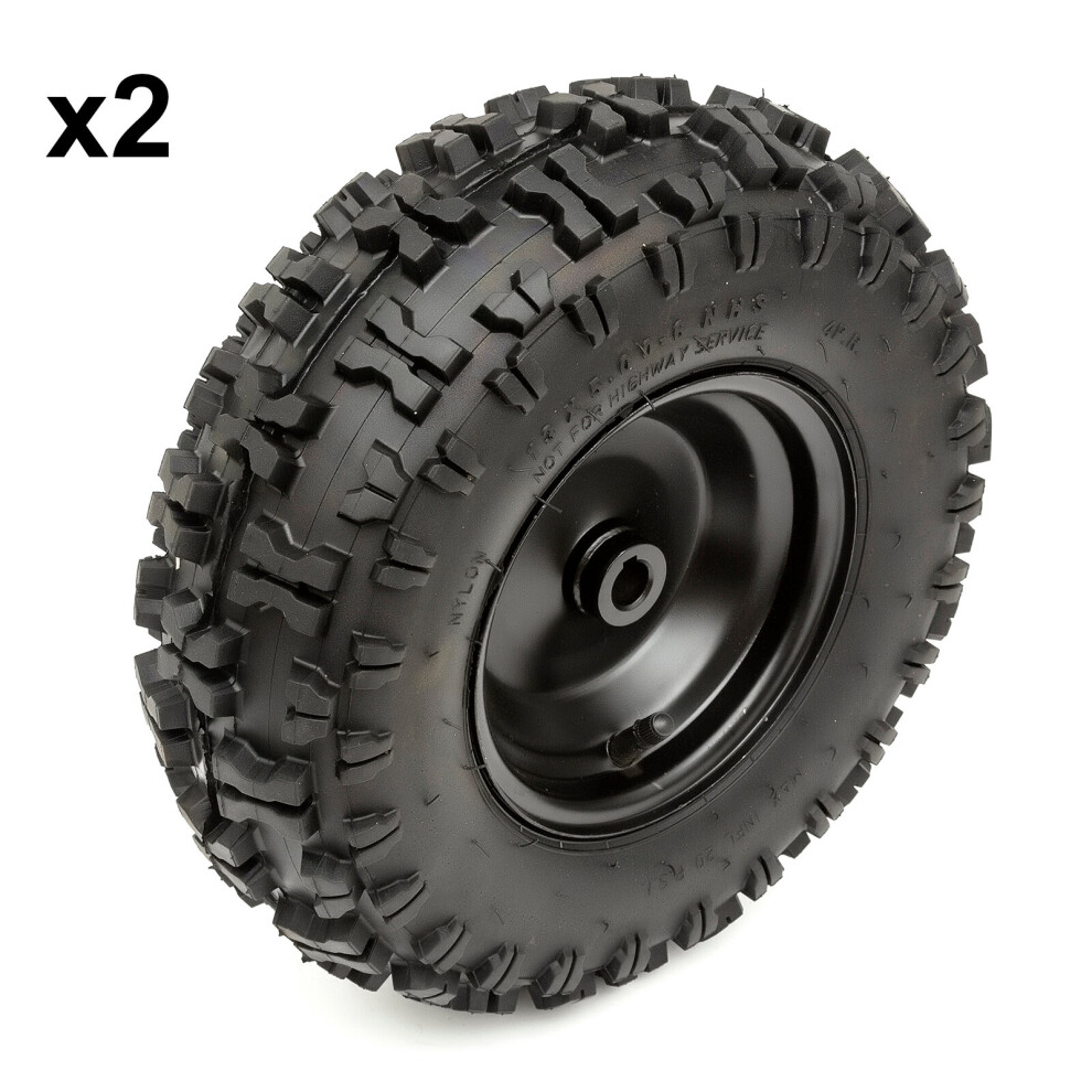 2x Complete 13 Inch Rear Wheel & Tyre 13x5.00-6 Midi Moto Electric Quad Bike ATV