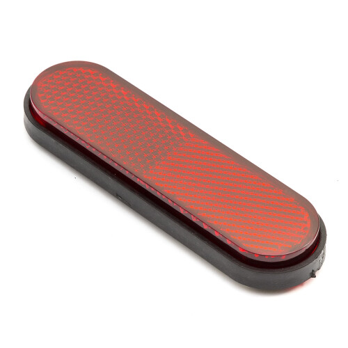 Self Adhesive Stick On Red Rear Reflector Tail Light Bicycle Bike 1