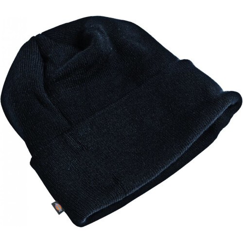 Dickies Stylish 3M Thinsulate Beanie Black Unisex Thermal Hat Cold Winter Proof