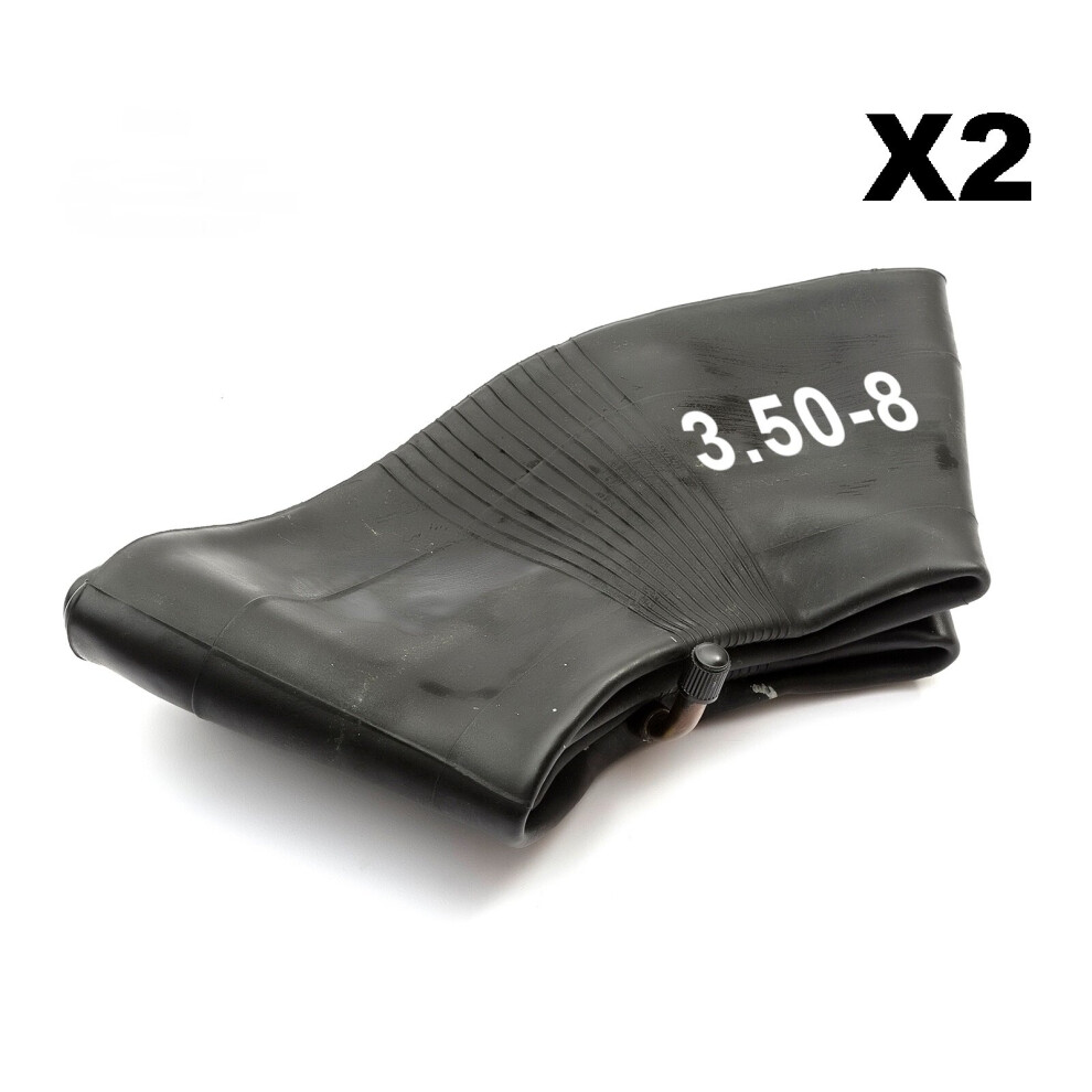 Petrolscooter 2X Trailer 3.50-8 Inner Tube 8" 8 Inch Tyre Innertube 350-8 350X8 Bent Valve
