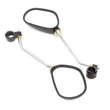 Universal Rear View Handlebar Adjustable Mirrors & Safety Reflector Scooter