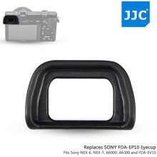 JJC Eyepiece Eyecup Eye Cup for Sony NEX-6 NEX-7 a6300 a6000 A6100 ILCE-6000 Digital Cameras & FDA-EV1S Electronic Viewfinder Replaces SONY FDA-EP10