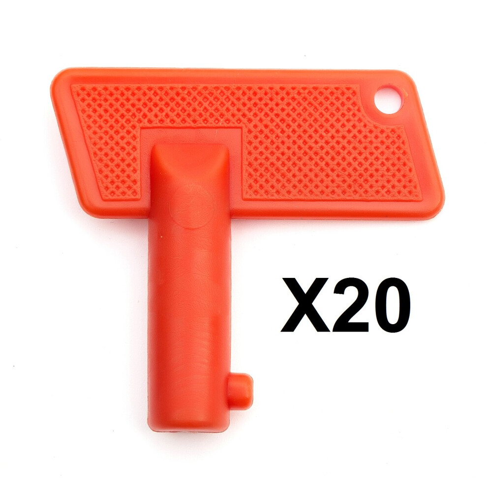 20X Spare Key 12V Boats Battery Isolator Switch Cut Off Kill Disconnect Power 5056213514570