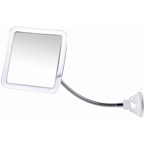 Mirrorvana Flexible Fogless Shower Mirror for Shaving with Height