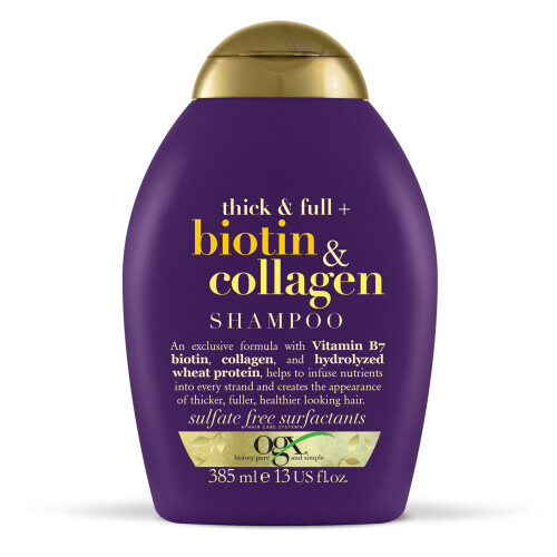 OGX Biotine &amp; Collageen Shampoo 385ml