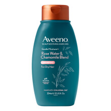 Aveeno Jeukende Hoofdhuid Shampoo met Rozenwater & Kamille voor Droog Haar 354ml