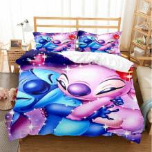 (Style 08, Single) Stitch Single Double King Duvet Cover Cartoon