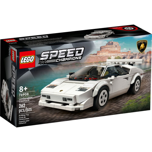 LEGO 76908 Speed Champions Lamborghini Countach Race Car Toy