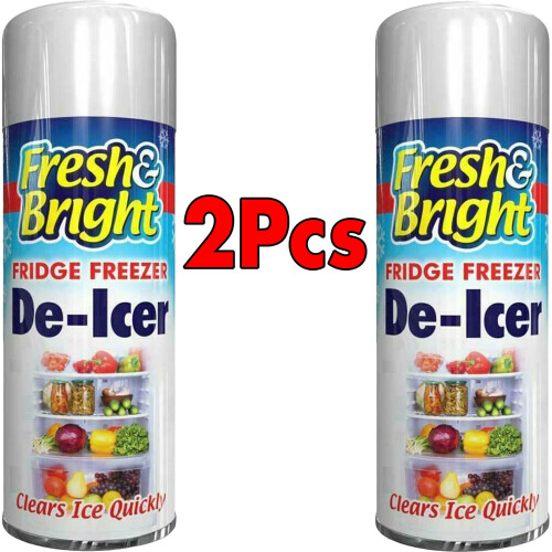 Fridge Freezer De Icer Spray Defrost Ice Quickly Anti Bacterial Deicer