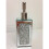 Crushed Crystal Diamond Silver Mirrored Glass Soap Dispenser Hand 8