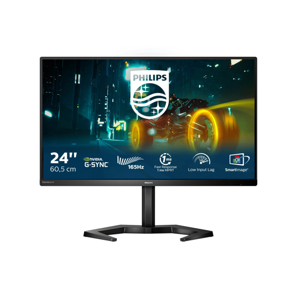 Philips Momentum 3000 24M1n3200za - Led Monitor - 24" (23.8" Viewable) - 1920 X 1080 Full Hd (1080P) @ 165 Hz - Ips - 25