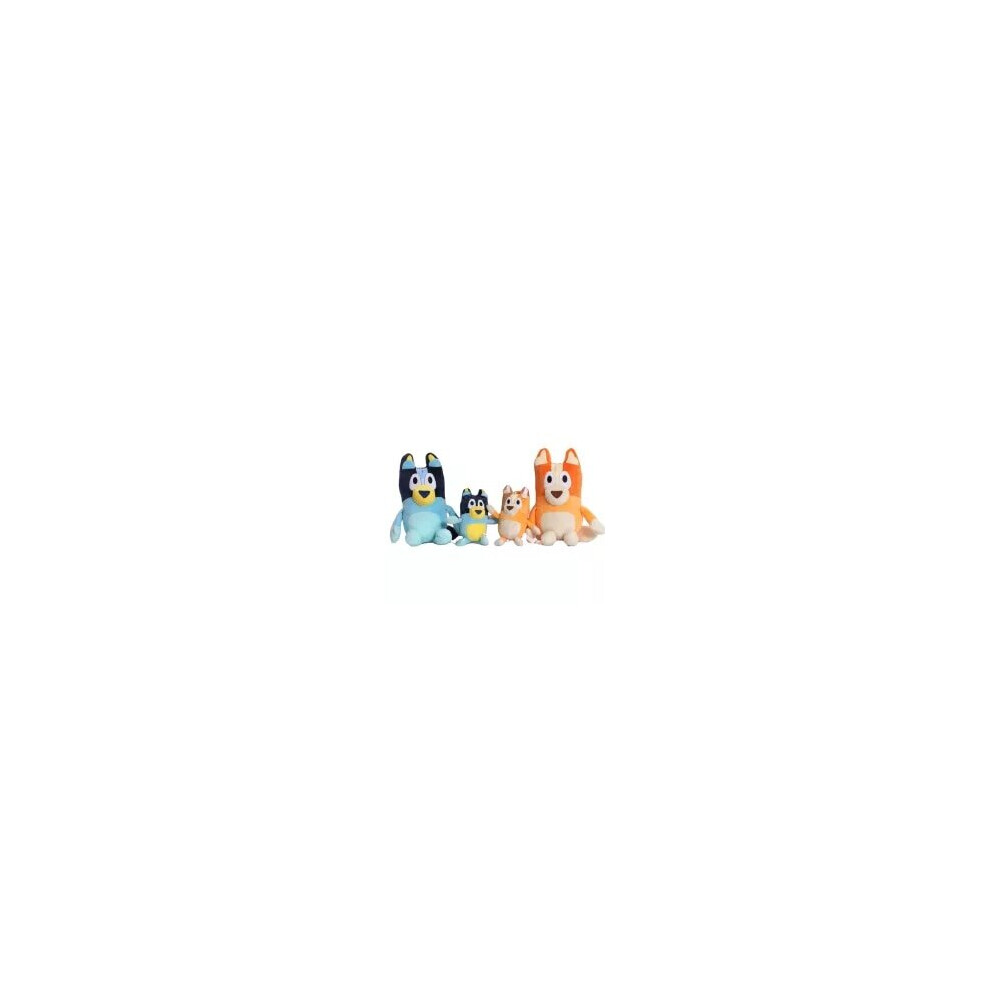 2Pcs 28cm Bluey Bingo Plush Toys Stuffed Doll Plushie