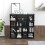Cube Bookcase, 16 Cube Storage Unit Bookshelf Storage Cube Organiser Multi-Use DIY Storage Cube Shelf for Books, Toys, Clothes, Tools 2