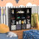 Cube Bookcase, 16 Cube Storage Unit Bookshelf Storage Cube Organiser Multi-Use DIY Storage Cube Shelf for Books, Toys, Clothes, Tools 8