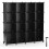 Cube Bookcase, 16 Cube Storage Unit Bookshelf Storage Cube Organiser Multi-Use DIY Storage Cube Shelf for Books, Toys, Clothes, Tools 9