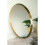 50Cm Large Round Gold Wall Mounted Mirror Aluminium Frame 5