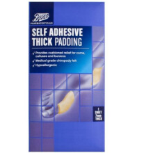 Boots Pharmaceuticals Self Adhesive Thick Padding (1 Sheet)