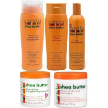 Cantu Shea Butter 5pcs Set (Shampoo, Conditioner, Grow Strong Strengthening Treatment, Oil Moisturizer, and Leave in Conditioner) by Cantu Shea Butter