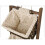 (brown) Wooden Magazine Rack With 3 Baskets 3