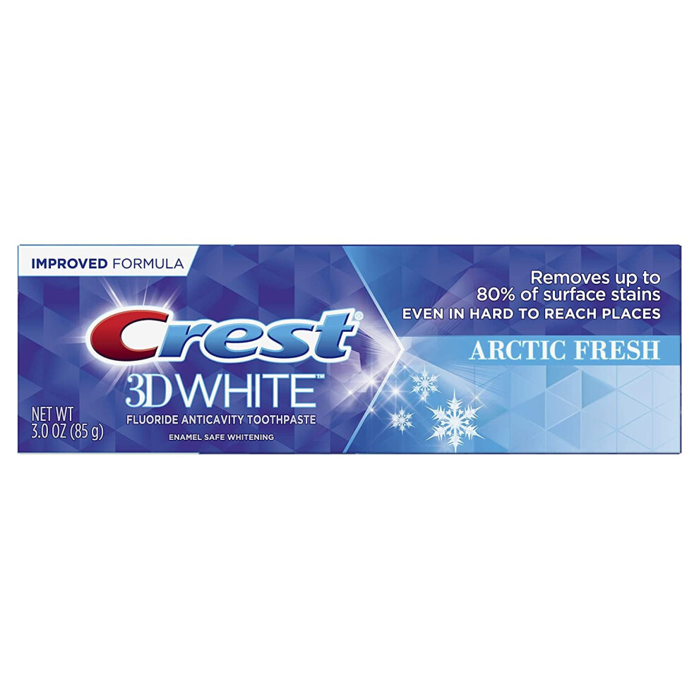 Crest 3D White Arctic Fresh Toothpaste, 3.0 oz (85 g), USA Import