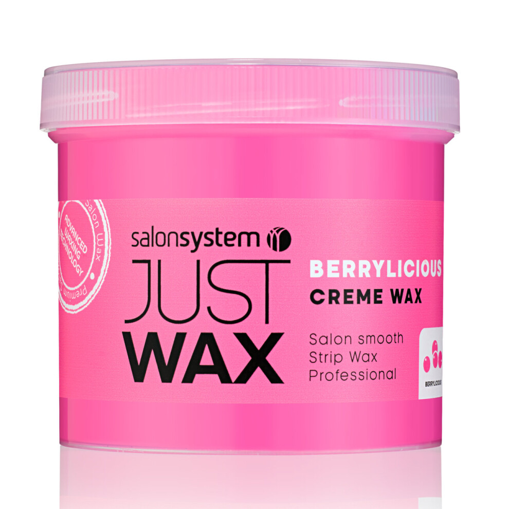 Salon System Just Wax Berrylicious Creme Wax 450G