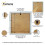 (40x40 CM) Square Size Light Grey Picture Frame Wall Art Frames Flat Wooden Effect Poster Frame 9