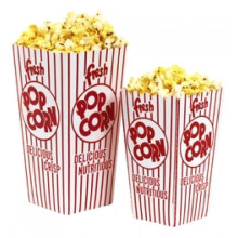 (1 x 500) Small Paper Popcorn Container Popcorn box 0.79oz