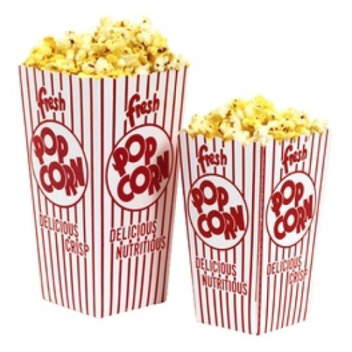 (1 x 500) Small Paper Popcorn Container Popcorn box 0.79oz