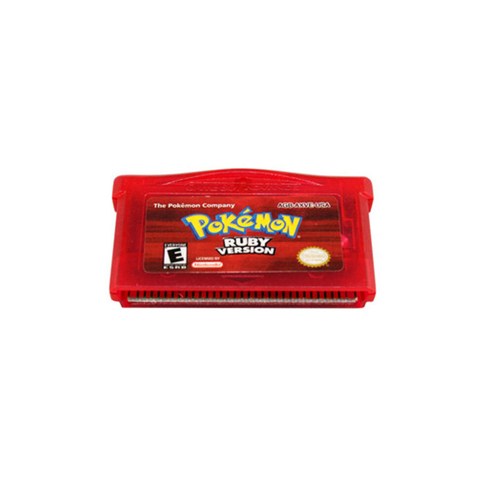 (Ruby) Pokemon Emerald Fire Red Leaf Green Sapphire Ruby GBA