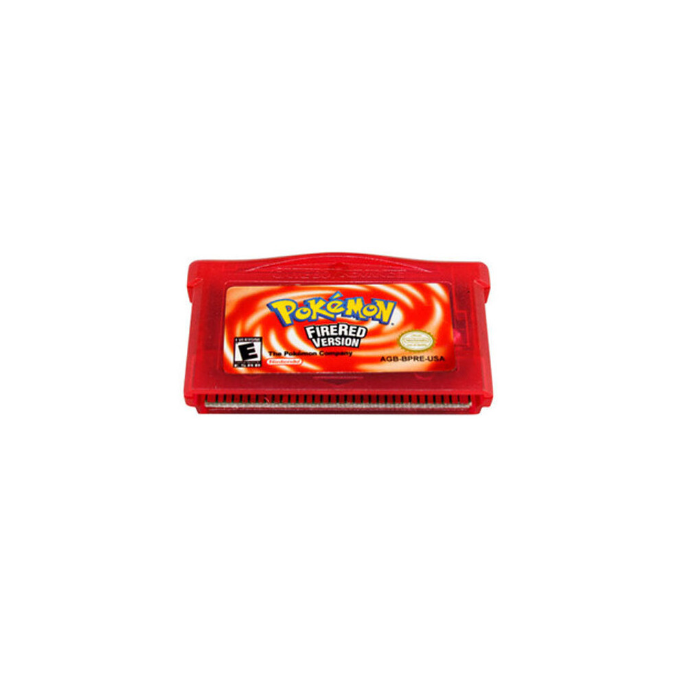(Fire Red) Pokemon Emerald Fire Red Leaf Green Sapphire Ruby GBA