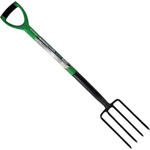 (Digging Fork ) Garden Tools Lightweight Soft Plastic Handle Grip 1